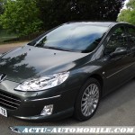 Vue plongeante Peugeot 407