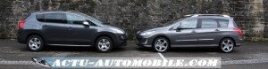 Face à face 3008 vs 308 SW