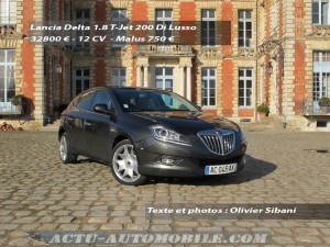 Essai Lancia Delta Di Lusso T-Jet 200 Ch