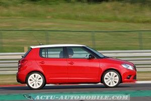 Essai Skoda Fabia RS 1.4 TSI 180 avec Paul Belmondo, à SPA