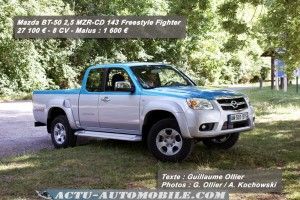 Essai Mazda BT50 Freestyle Fighter