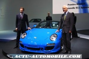 Porsche au Mondial : passation de pouvoir et nouveaux modèles