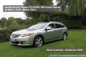 Essai Honda Accord Tourer 2.2 i-DTEC 150 : le break quasi premium