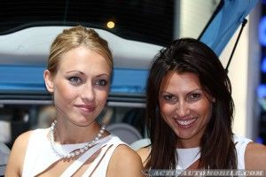 Les hôtesses du Mondial de l’Automobile 2010