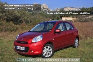 Essai Nissan Micra 1.2 Tekna : une vraie affaire ! Essai Nissan Micra 1.2 Tekna : une vraie affaire !