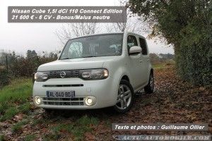 Essai Nissan Cube 1,5l dCi Connect Edition : l’objet culte ? Essai Nissan Cube 1,5l dCi Connect Edition : l’objet culte ?