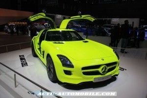 Genève 2011 : Mercedes SLS AMG E-Cell