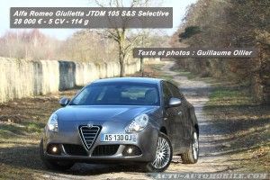 Essai Alfa Romeo Giulietta JTDm 105 Selective : Un mythe remis au goût du jour ?