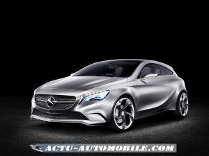 La nouvelle Mercedes Classe A 2012 sous les traits d’un concept car La nouvelle Mercedes Classe A 2012 sous les traits d’un concept car