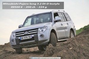 Essai Mitsubishi Pajero 3.2 DI-D 200 ch Instyle : l’authentique franchisseur