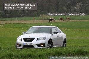 Essai Saab 9-5 2.0 TTiD 190 Aero : nouveau départ ?