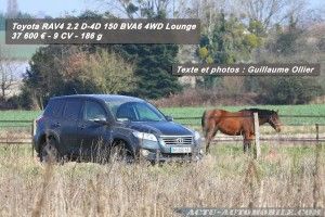 Essai Toyota RAV4 2.2 D-4D 150 BVA6 AWD : le précurseur
