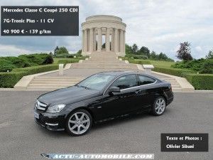 Essai Mercedes Classe C Coupé 250 CDI : le chaînon manquant