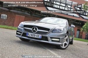 Essai Mercedes SLK 250 BlueEfficiency : baby SLS roadster !