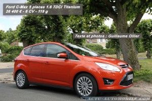Essai Ford C-Max 1.6 TDCi 115 Titanium : plus dynamique ?