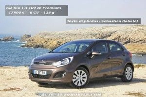 Essai Kia Rio 1.4 CDRI 90 Premium & 1.4 109 ch Active : laquelle choisir ?