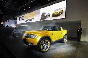 Francfort 2011 : Land Rover DC100 Sport