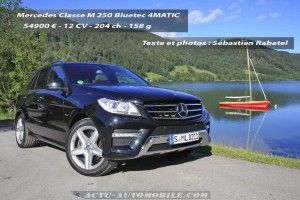 Essai Mercedes Classe M 250 Bluetec & 350 Bluetec 4Matic : de nombreux progrès