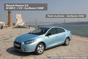 Essai Renault Fluence Z.E. : lancement d’un programme !