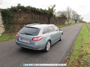 Essai Peugeot 508 Féline SW THP 156 : De l’allure et du sens pratique