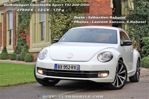 Essai Volkswagen Coccinelle Sport 2.0 TSI 200 DSG : le mythe revit