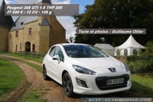 Essai Peugeot 308 GTi THP 200 : performance et sobriété