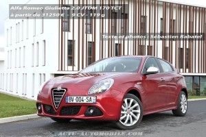 Essai Alfa Romeo Giulietta 2.0 JTDM 170 TCT Distinctive & 1.4 MultiAir 170 TCT : boîte double embrayage