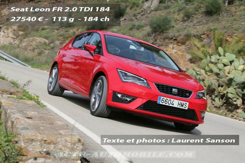 Essai Seat Leon FR