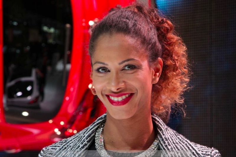 Les hôtesses du Mondial de Paris 2014