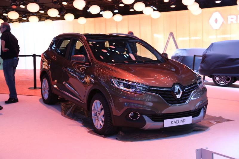 Salon de Genève 2015 le stand Renault à J-1