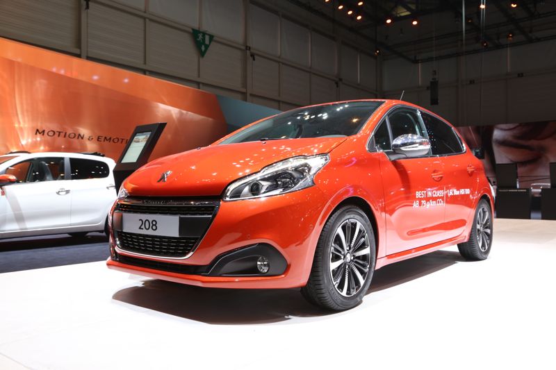 Peugeot 208 restylée