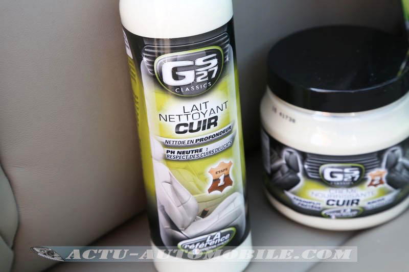 Essai kit soin & rénovation cuir GS27