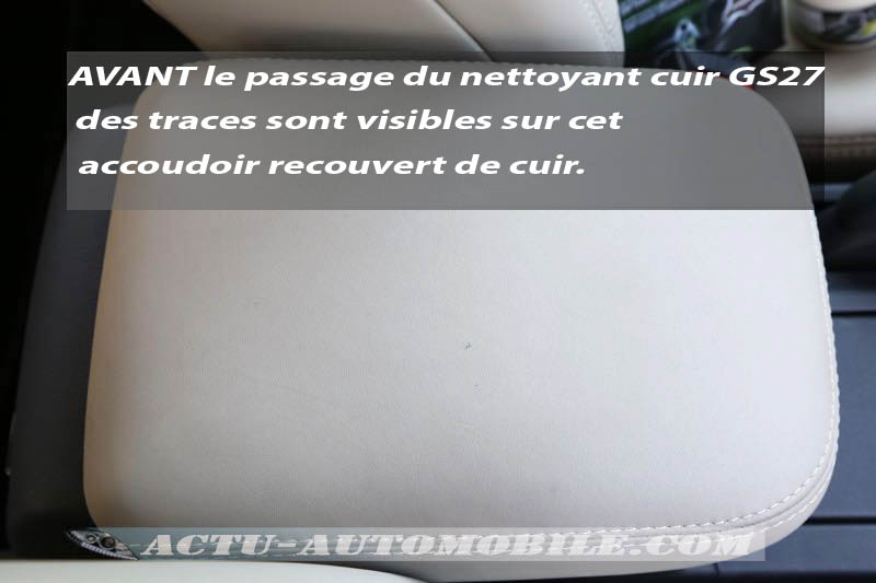 Essai kit soin & rénovation cuir GS27