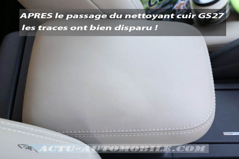 Essai kit soin & rénovation cuir GS27