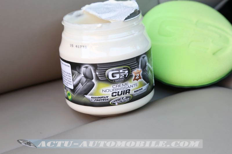 Essai kit soin & rénovation cuir GS27