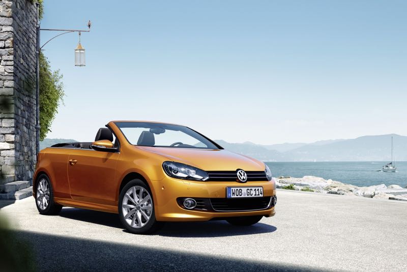 Volkswagen Golf Cabriolet restylée