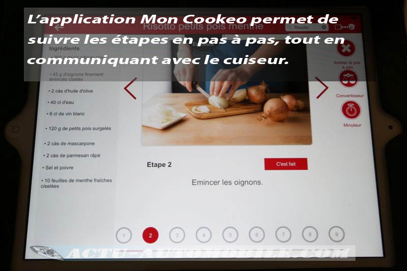 Test Moulinex Cookeo Connect