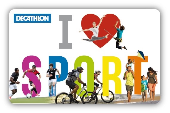 Carte cadeau Decathlon