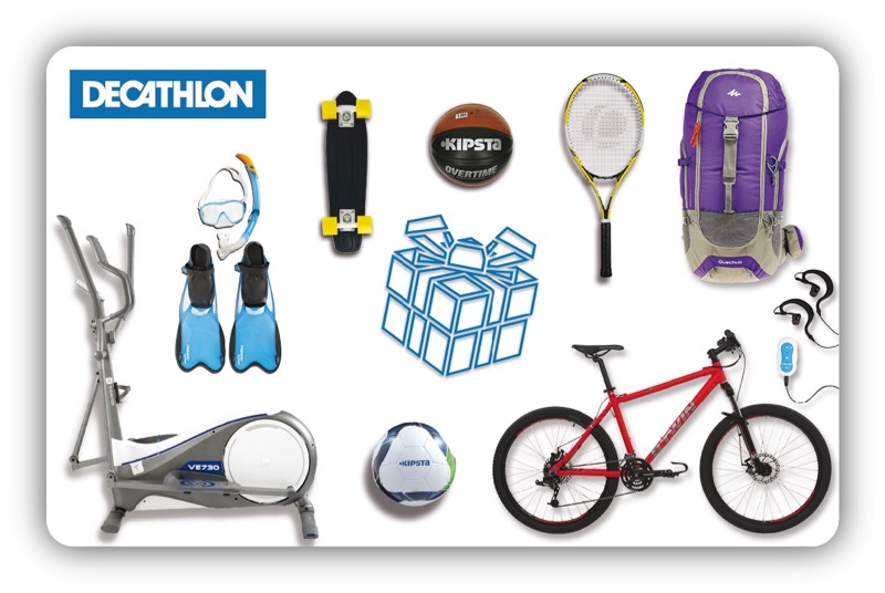 Carte cadeau Decathlon
