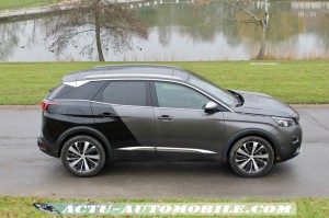 Peugeot 3008 GT BlueHdi 180 - Coupe franche
