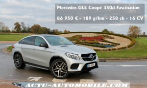 Mercedes GLE Coupé 350d 4MATIC - Fascination