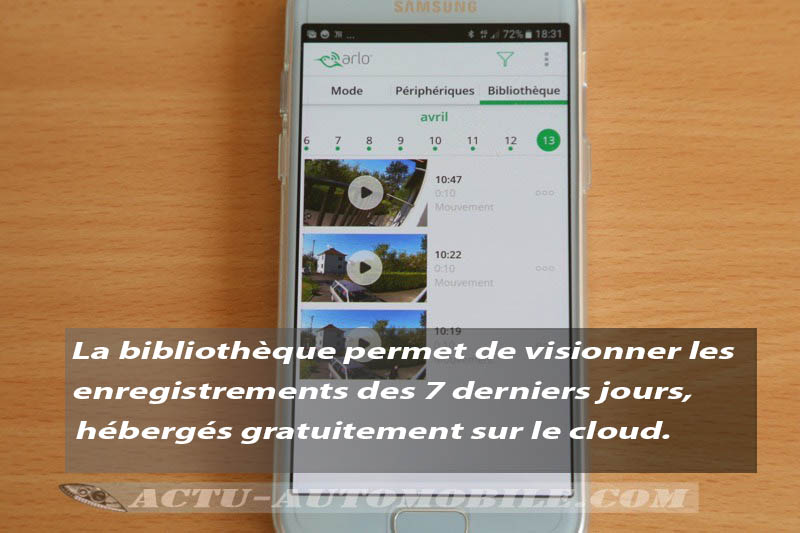 Test Netgear Arlo Pro