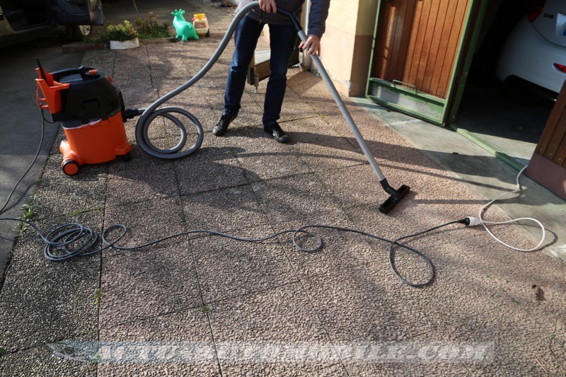 Test Aspirateur AEG Powertools Absorpt Pro 300ELCP