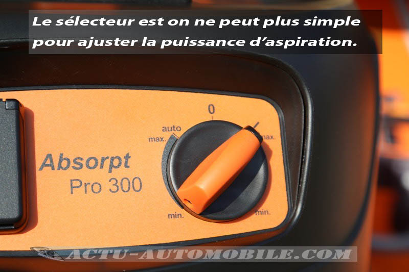 Test Aspirateur AEG Powertools Absorpt Pro 300ELCP
