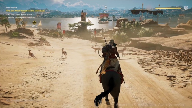 Test Assassin's Creed Origins sur PS4