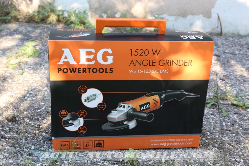 Test meuleuse AEG Powertools