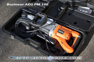Test burineur AEG PM10E