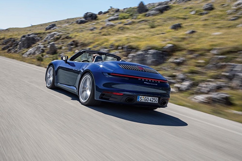 Nouvelle Porsche 911 Cabriolet