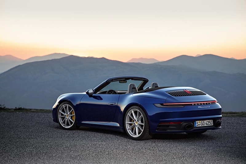 Nouvelle Porsche 911 Cabriolet