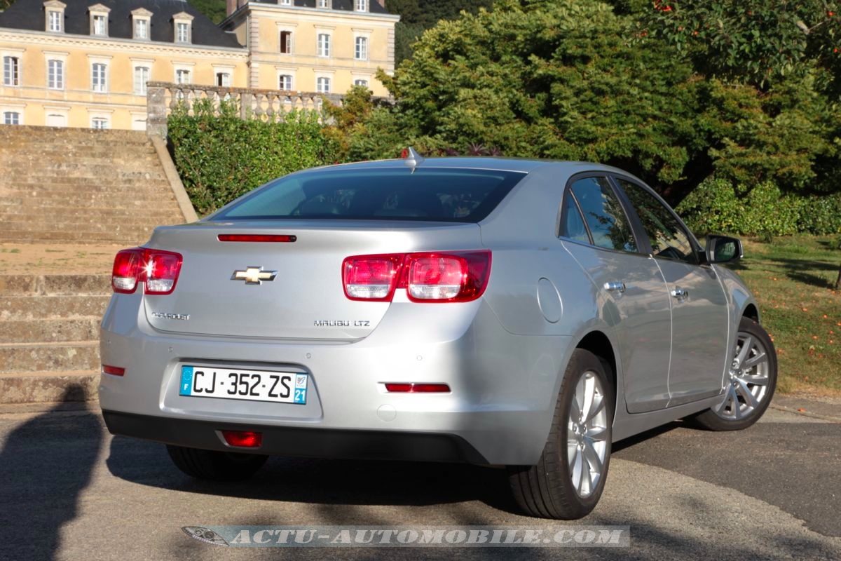 Essai Chevrolet Malibu 2.0 VCDi 160 LTZ conclusion